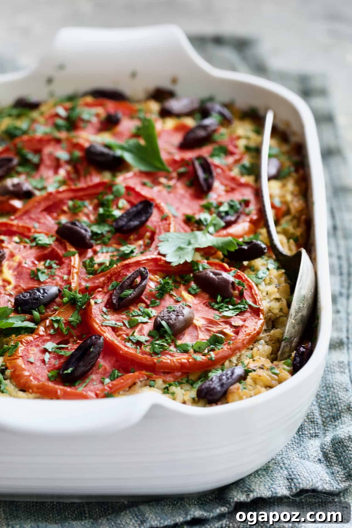 Over 37 Best Easy and Delicious Mediterranean Casserole Recipes 28 On-point brown rice summer vegetable casserole with feta and black olives.