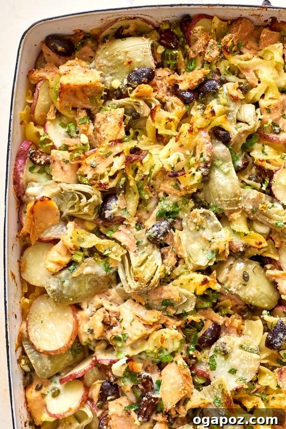 Over 37 Best Easy and Delicious Mediterranean Casserole Recipes 31 Hearty and fun Mediterranean tuna noodle casserole with artichokes.