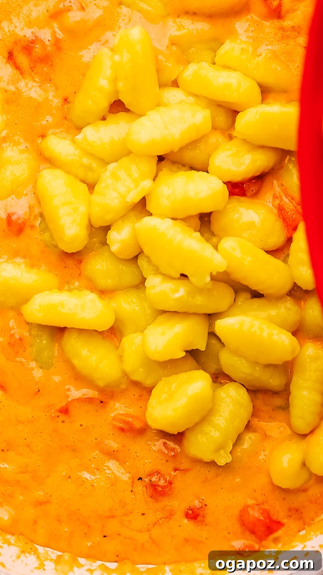 Irresistible Gnocchi Sauce Quick and Easy 9 Combining creamy tomato sauce with cooked gnocchi