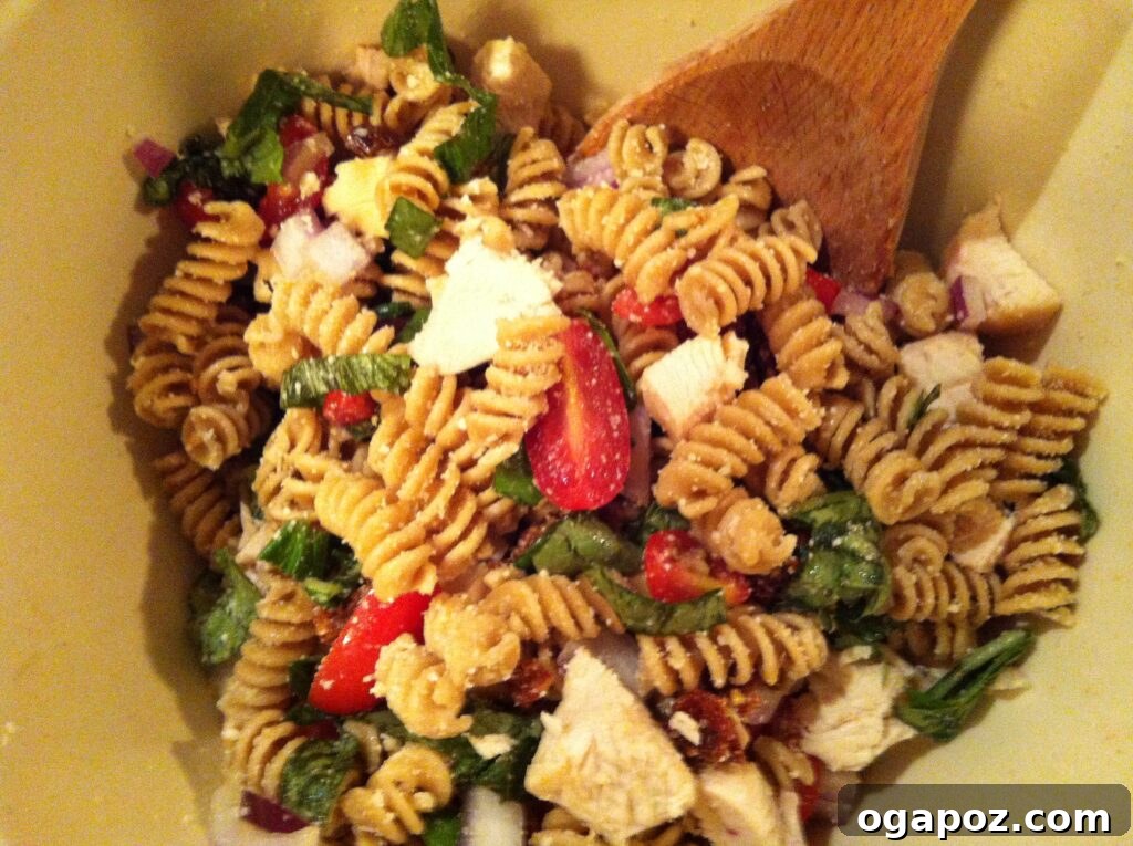Bistro Chicken Pasta Salad Delicious Bistro Chicken Pasta Salad ready to eat