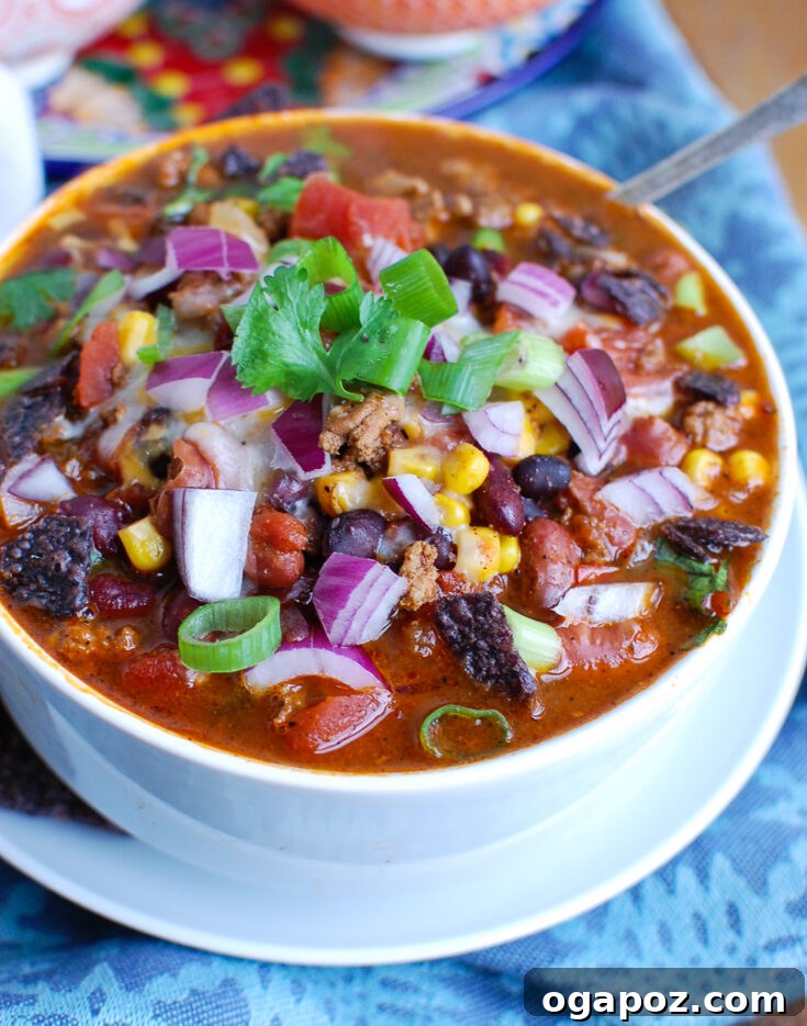 Quick and Easy Instant Pot Turkey Chili