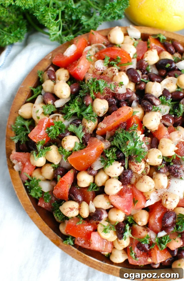 Fresh and Flavorful Balela Salad