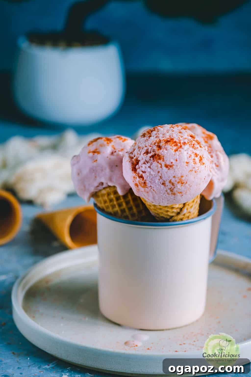 Easy Indian Desserts That Wow 20 Refreshing Guava Ice Cream, boasting a perfect balance of sweet and tart flavors with a surprising, cheeky pinch of chili and black salt.