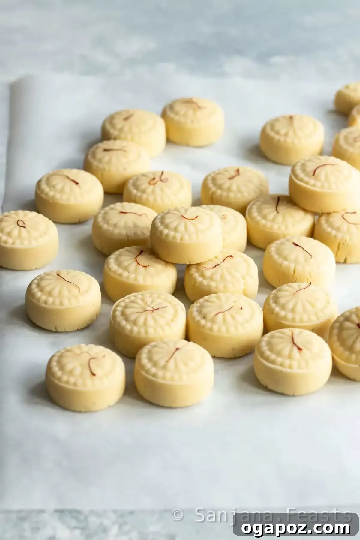 Easy Indian Desserts That Wow 25 Traditional Peda, fudge-like milk sweets infused with aromatic cardamom, often elegantly garnished with nuts or saffron.