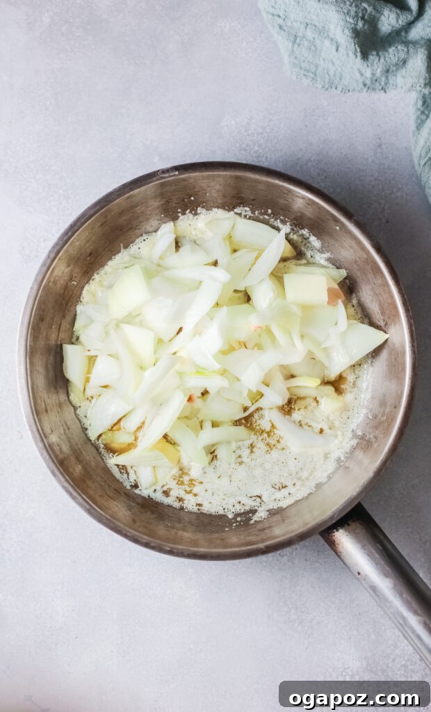 Hearty One Pot French Onion Gnocchi 5 One Pot French Onion Gnocchi onions