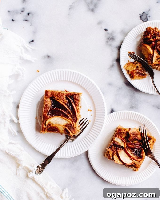 Spiced Apple Pie Cake 2 Delicious Apple Pie Cake, a perfect blend of fluffy cake and caramelized apple pie topping.