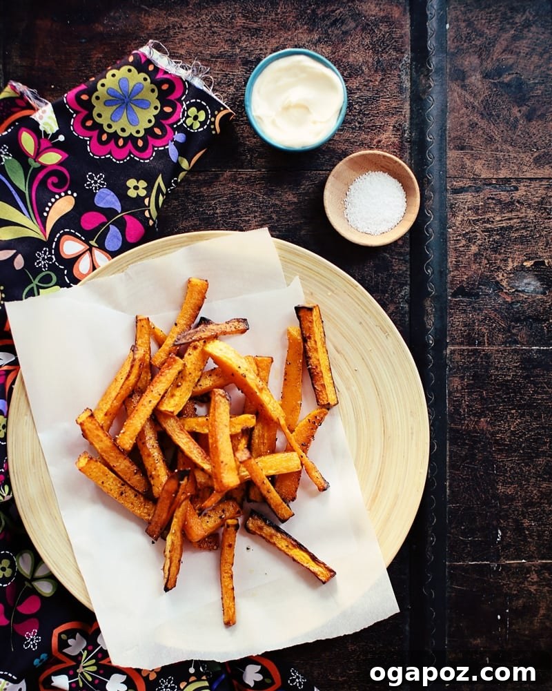 Elevate Your Wing Meal Side Dish Ideas 19 Perfectly baked butternut squash fries, golden and crispy.