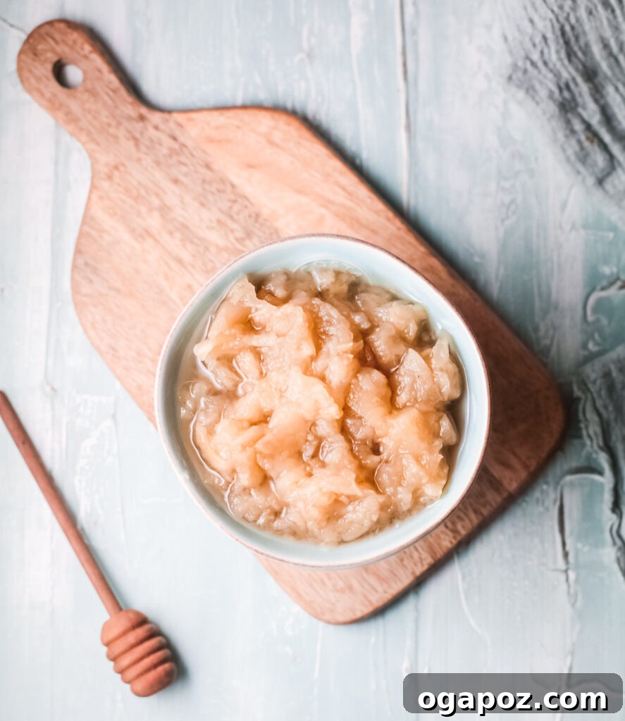 Sweet and Simple Instant Pot Applesauce 3 Instant Pot Applesauce above