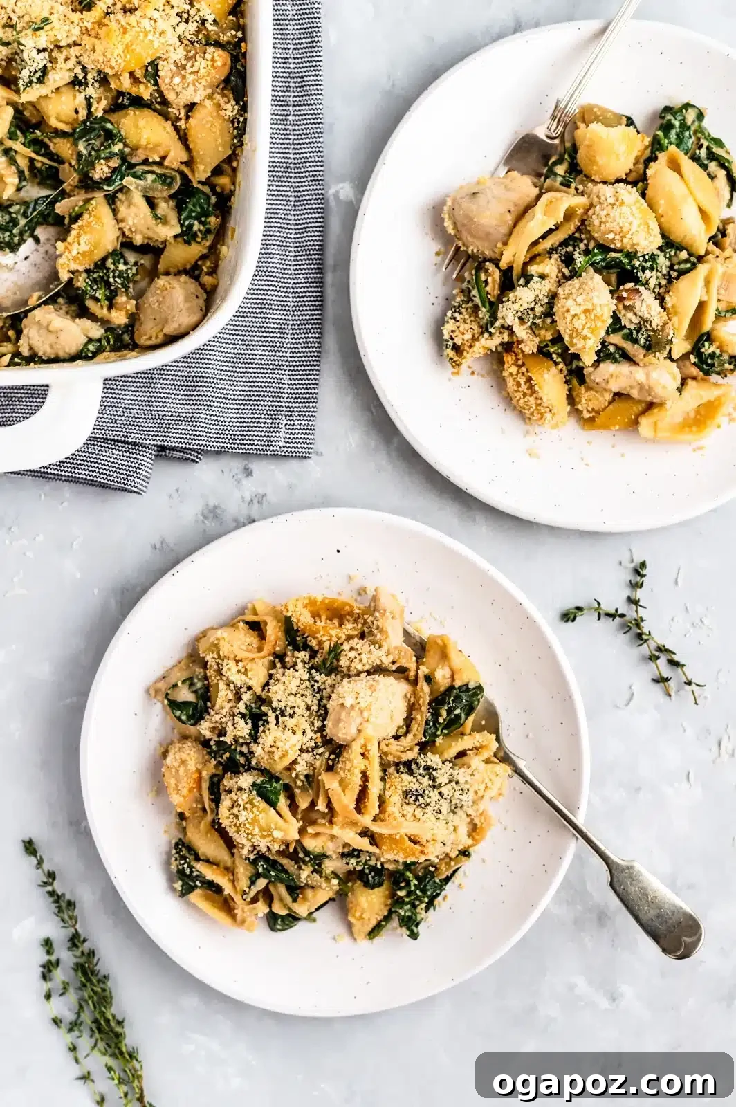 Chicken Pasta Bake Recipes You'll Crave Weekly 9 Spinach Chicken Pasta Bake