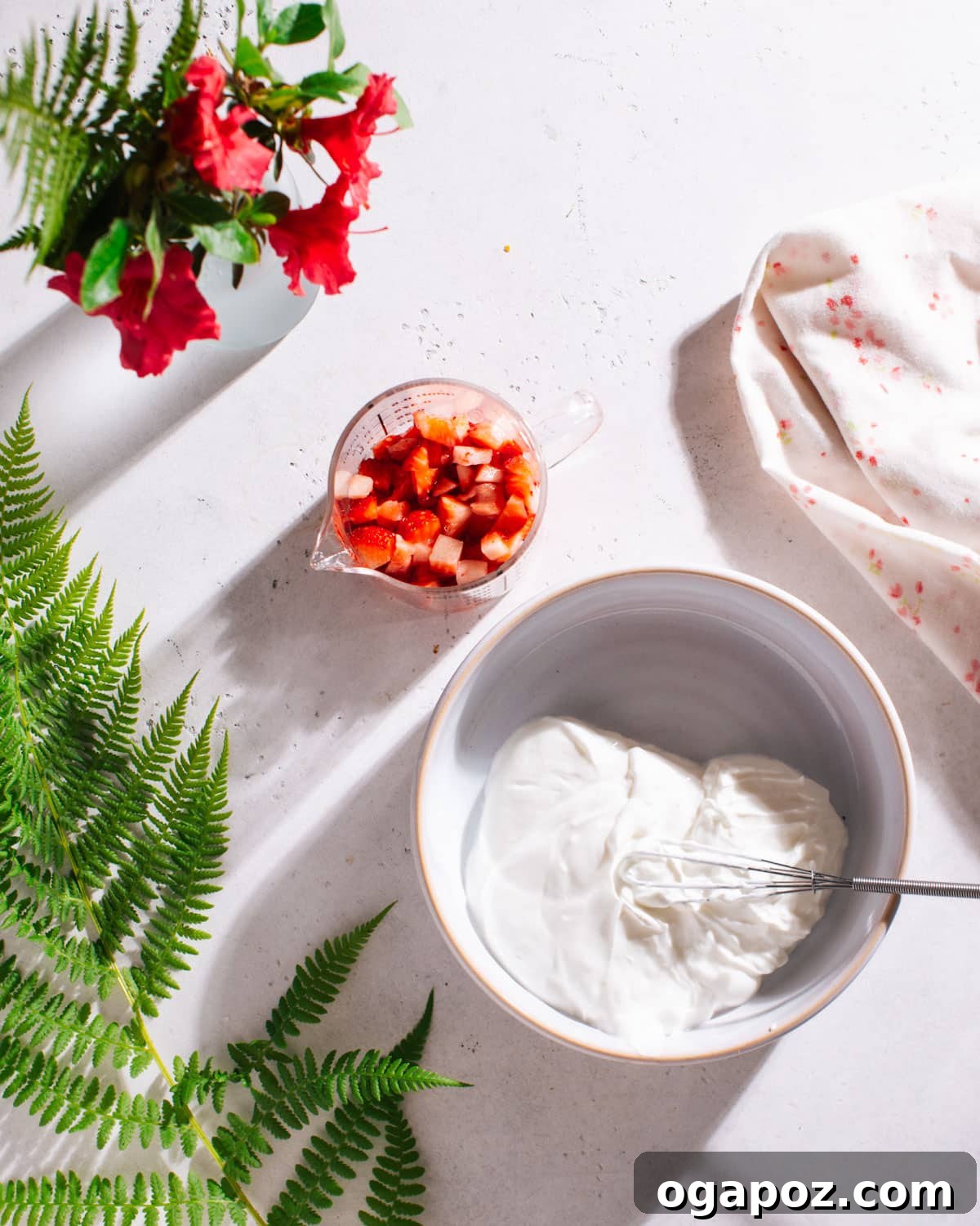 Irresistible Strawberry Frozen Yogurt Bites 5 Various ingredients for customizable Chocolate Strawberry Yogurt Bites