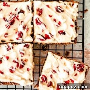 Cranberry Bliss Bars 1200 x 1200