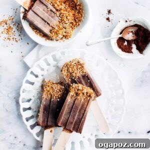 The Best Healthy Homemade Fudgesicles