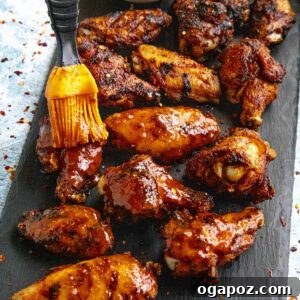 Honey Sriracha Chicken Wings