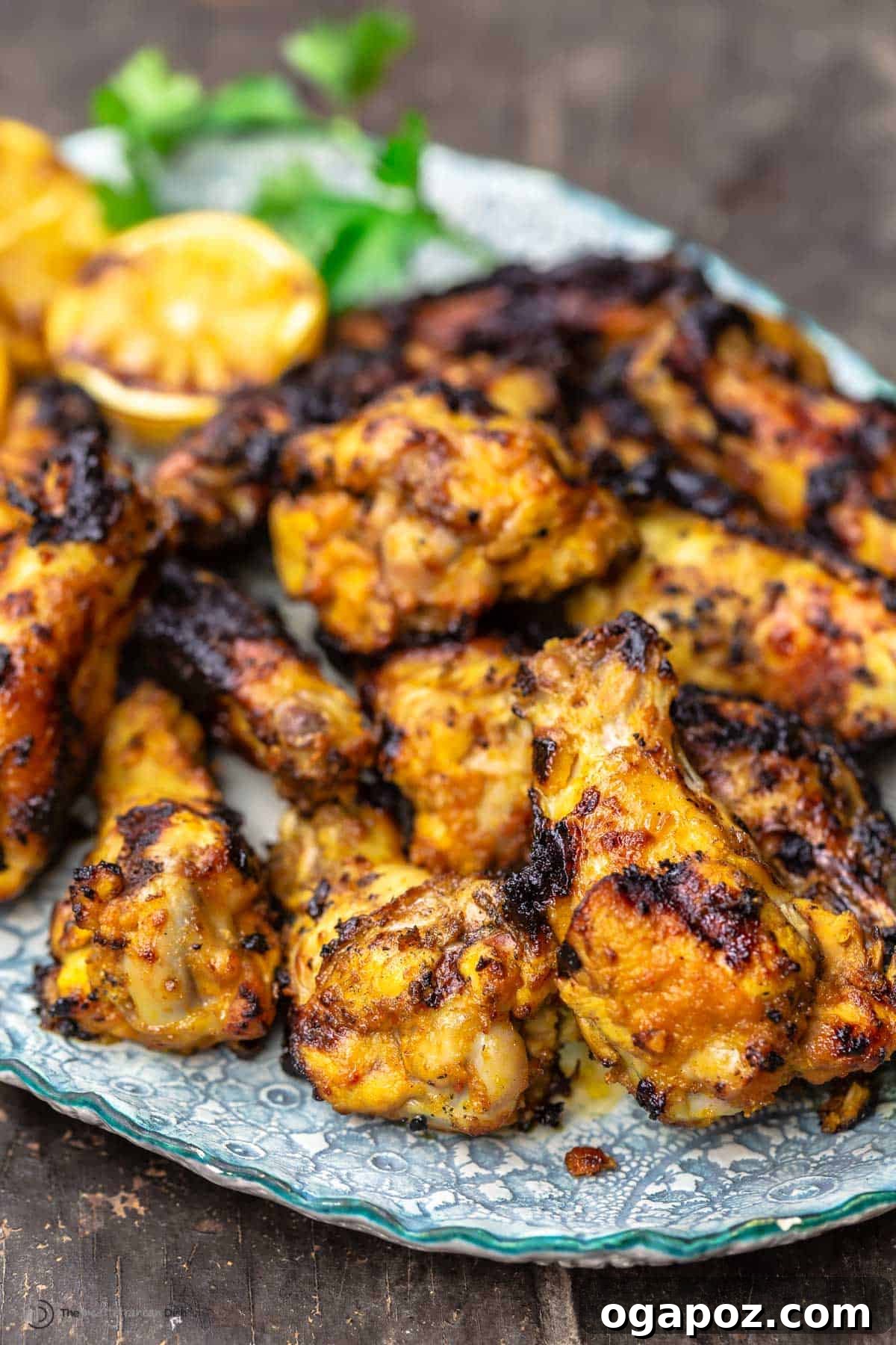 10 Grilling Secrets for Perfect Crispy Chicken Wings 9 Beautifully spiced Mediterranean Grilled Chicken Wings.