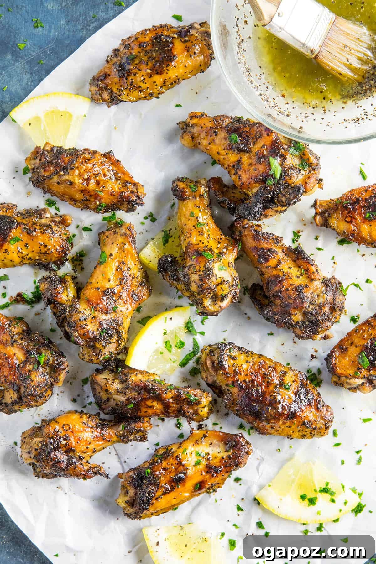 10 Grilling Secrets for Perfect Crispy Chicken Wings 10 Golden Lemony Grilled Pepper Chicken Wings.