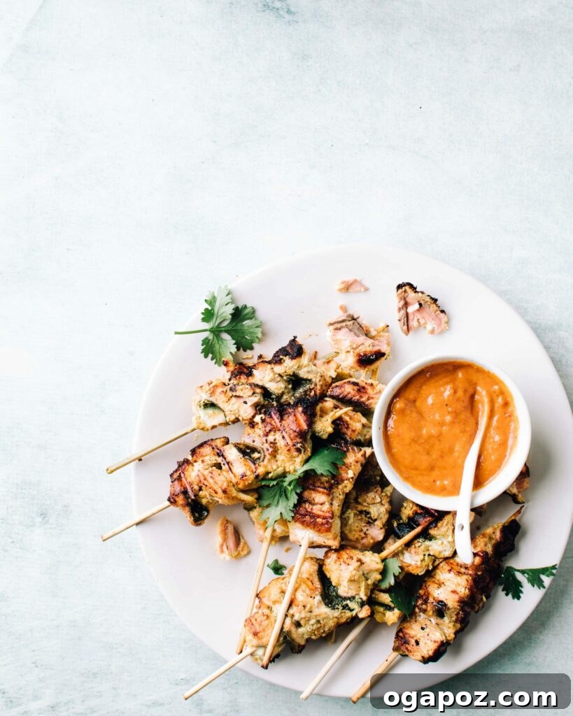 Mastering Juicy Salmon: Top Recipes and Chef's Hacks 7 Coconut Satay Salmon Skewers | Foodess Recipes