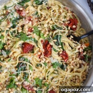 Luscious Creamy Sundried Tomato Pasta 6 Creamy Sun-dried Tomato Pasta