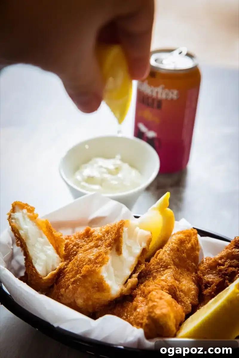 Halibut Perfection: Recipes You'll Adore 19 Classic beer-battered halibut and chips, featuring a simple and crispy batter.