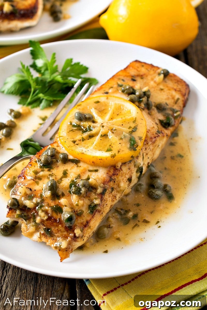 Halibut Perfection: Recipes You'll Adore 8 Pan-seared halibut with a bright and tangy lemon caper sauce, a flavorful and easy skillet meal.