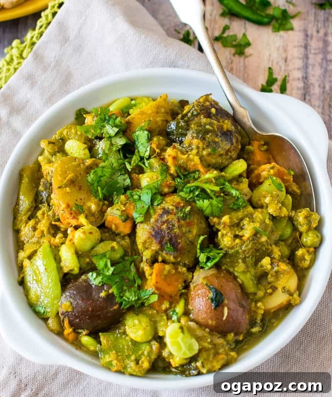 Quick & Flavorful: 14+ Instant Pot Indian Recipes You'll Adore 9 Traditional Indian mixed vegetable curry, Undhiyu.