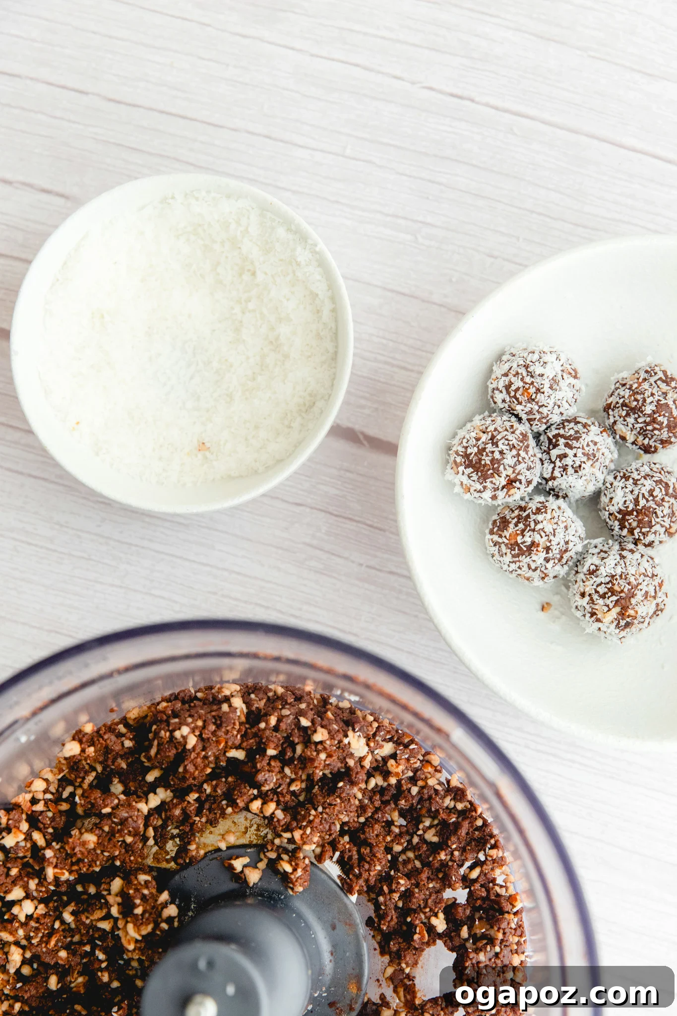 No-Bake Date Energy Bites 9 Easy Date Protein Balls dates in a bowl.