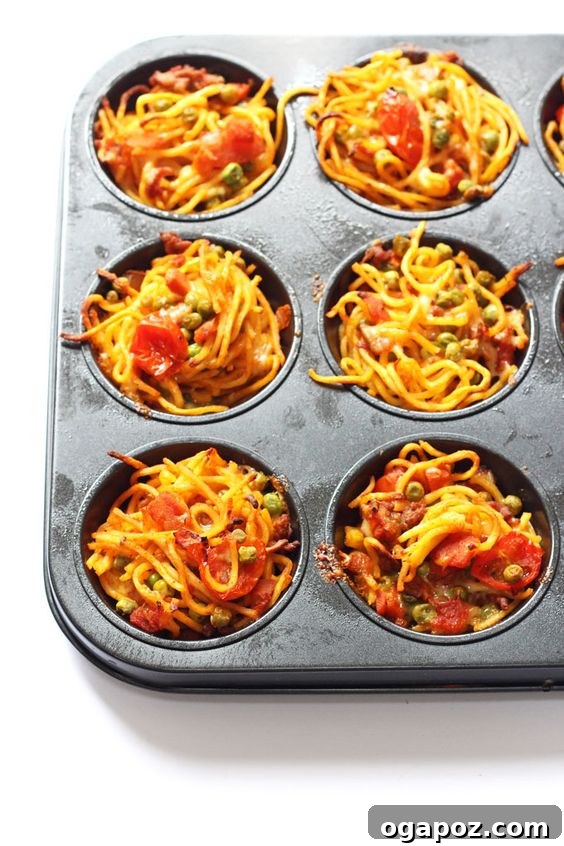 26+ Meat Sauce Masterpieces Delicious Dinners and Effortless Encore Meals 16 Adorable Leftover Spaghetti Nests with a rich center
