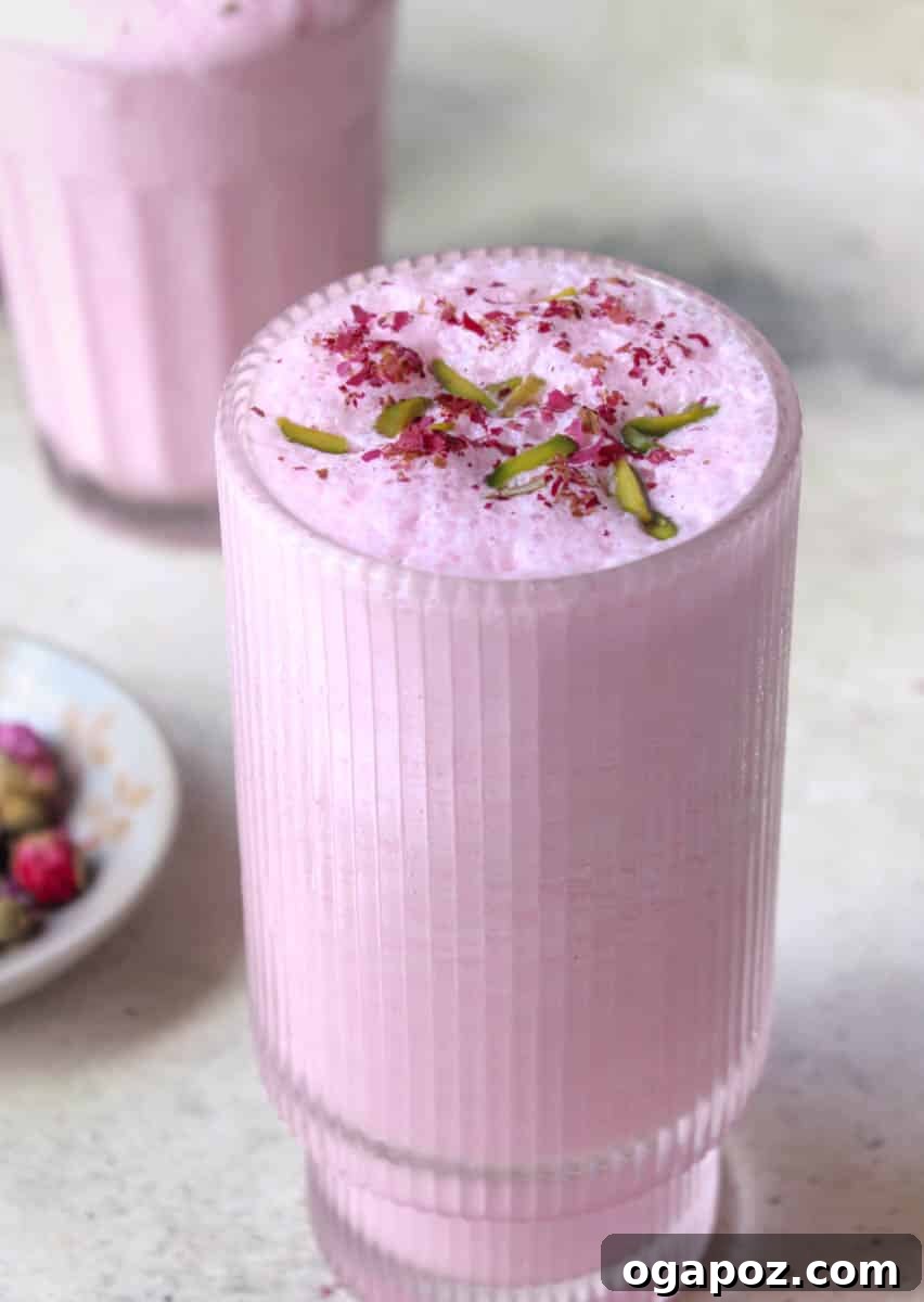 Ultimate Indian Drink Recipes 23 Rose Lassi