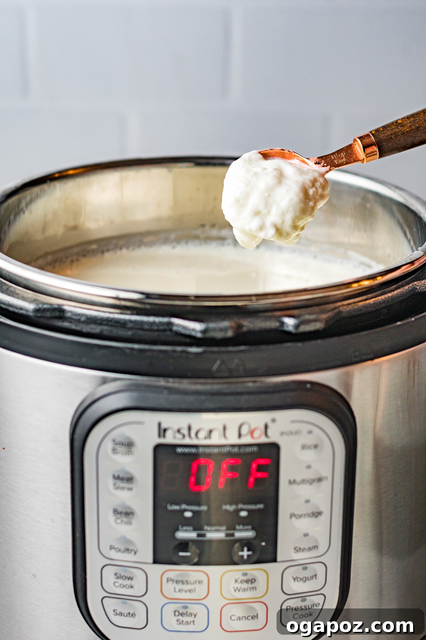 Creamy Homemade Instant Pot Yogurt 5 Instant Pot Yogurt Recipe with starter.