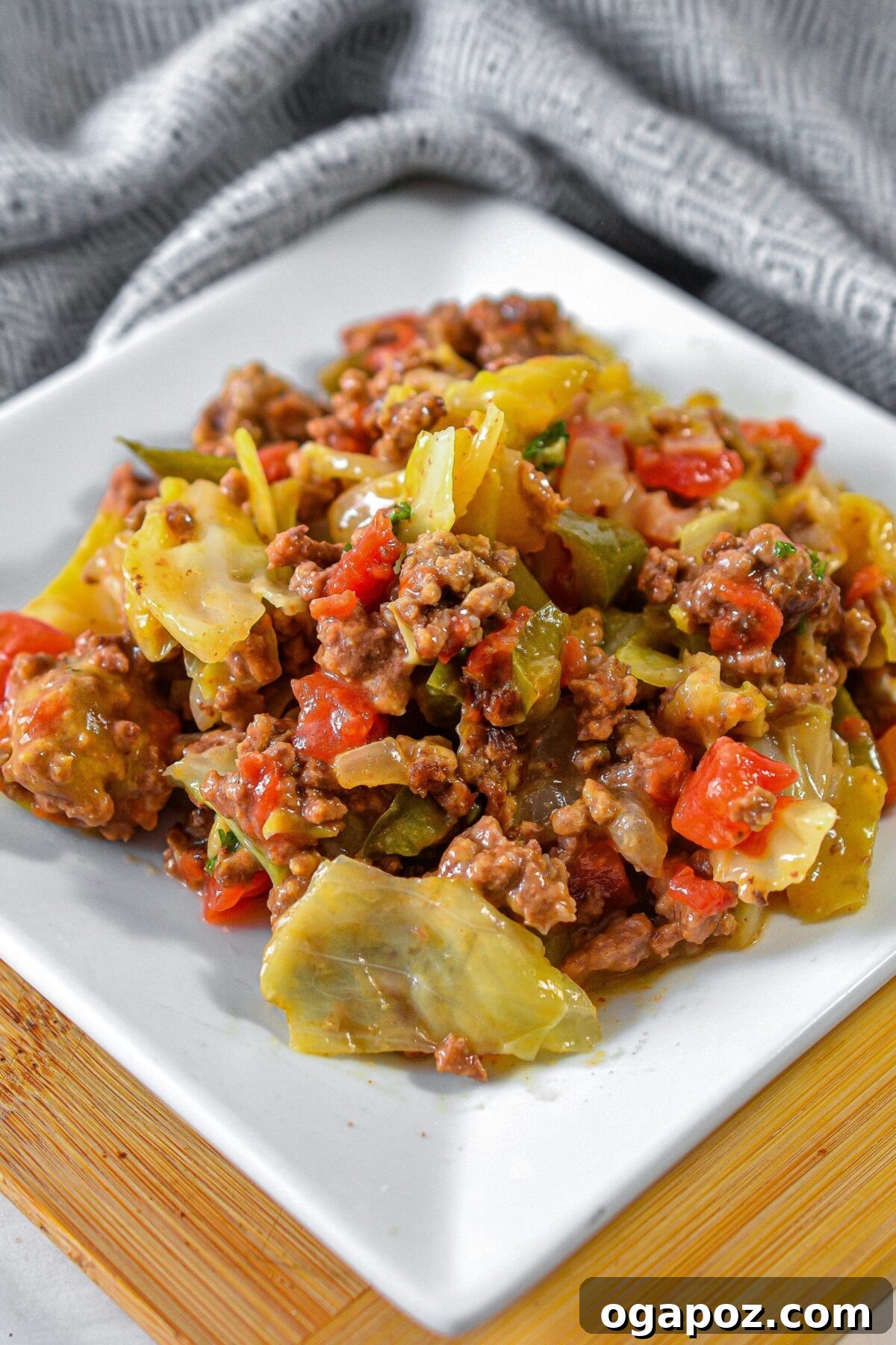 10 Flavorful Ground Beef and Cabbage Recipes 8 Cheesy Beef and Cabbage Skillet