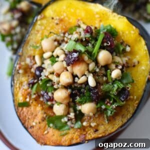 Mediterranean Stuffed Acorn Squash, 1200 x 1200 image