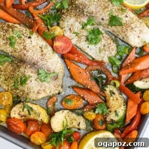 Effortless Mediterranean Baked Tilapia 9 Mediterranean Baked Tilapia Recipe image