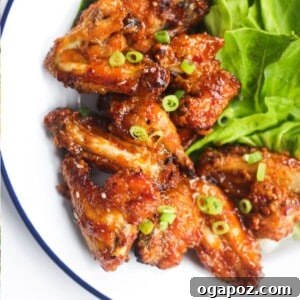 Air Fryer Chicken Wings Recipe 1200 x 1200