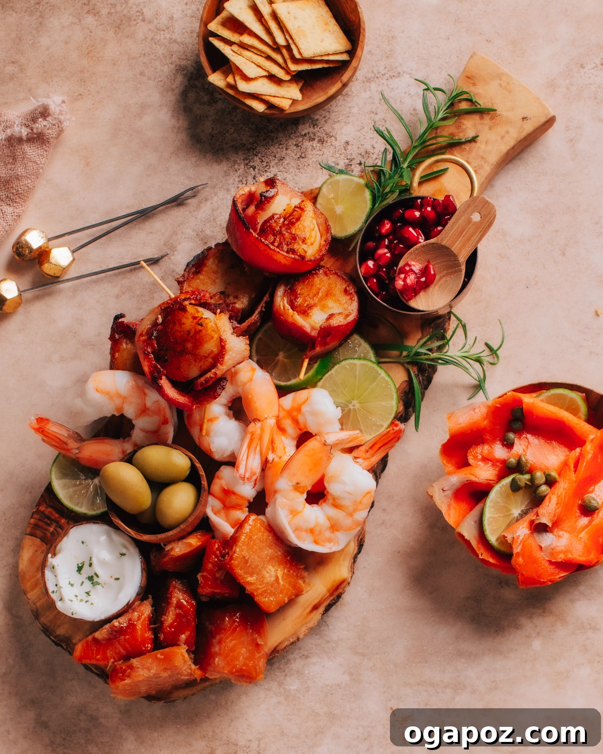 Simple Christmas Bites Everyone Craves 15 Holiday Seafood Charcuterie Board