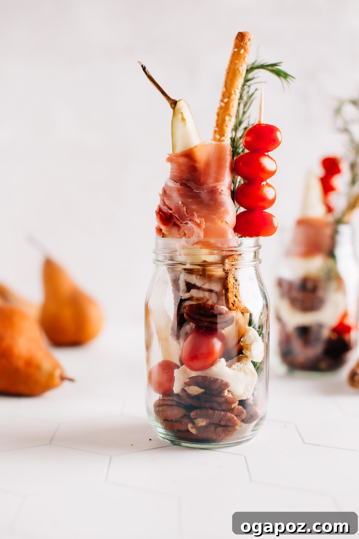 Simple Christmas Bites Everyone Craves 7 Individual Charcuterie in a Jar