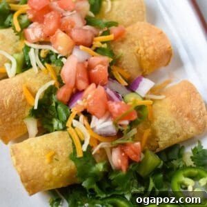 Crispy Air Fryer Pork Taquitos 9 Air Fryer Pork Taquitos recipe image 1200 x 1200