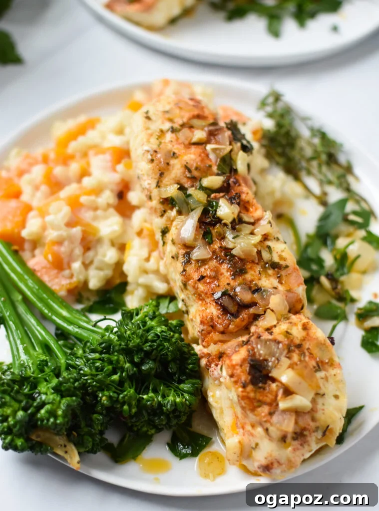 Zesty Lemon Garlic Halibut 5 Lemon Garlic Halibut Recipe plated with steamed broccoli and lemon slices, ready to be enjoyed as a healthy meal.