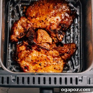 Air fryer pork chops.