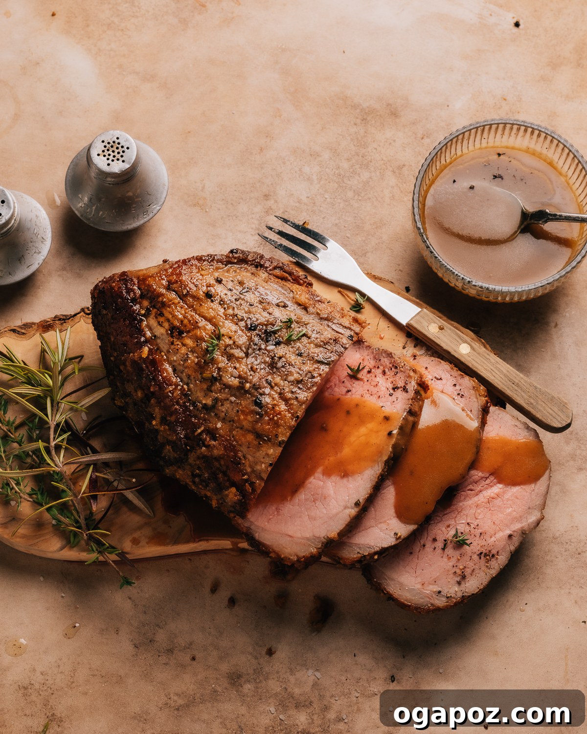 Mouthwatering Boneless Beef Ideas 15 Eye of Round Roast, showing a perfect pink interior and savory crust.