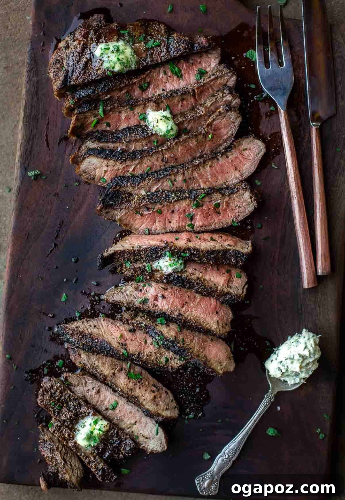 Mastering Flat Iron Steak for Unrivaled Tenderness and Juiciness 4 Flat Iron Steak with Horseradish Butter