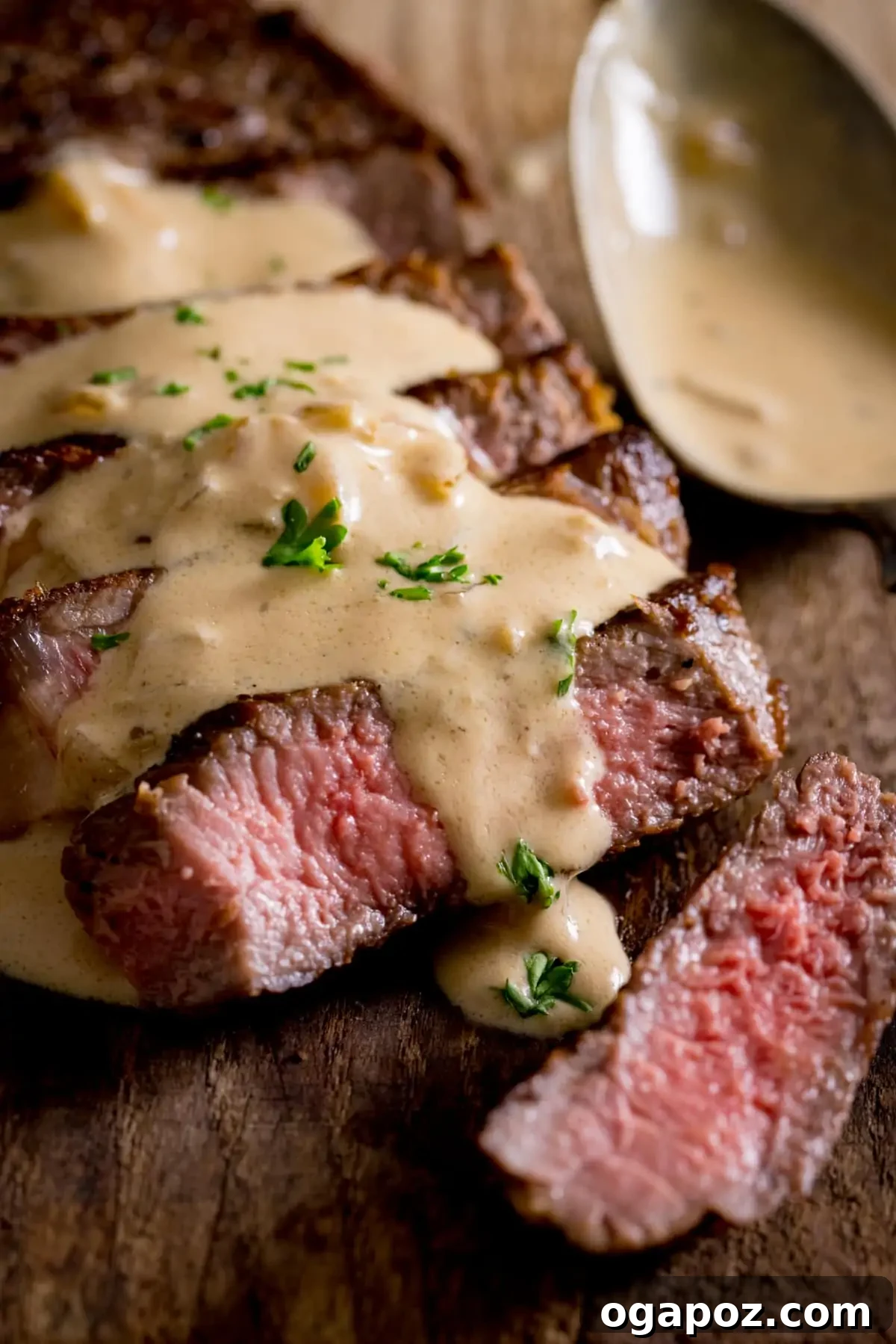 Mastering Flat Iron Steak for Unrivaled Tenderness and Juiciness 6 Steak with Diane Sauce