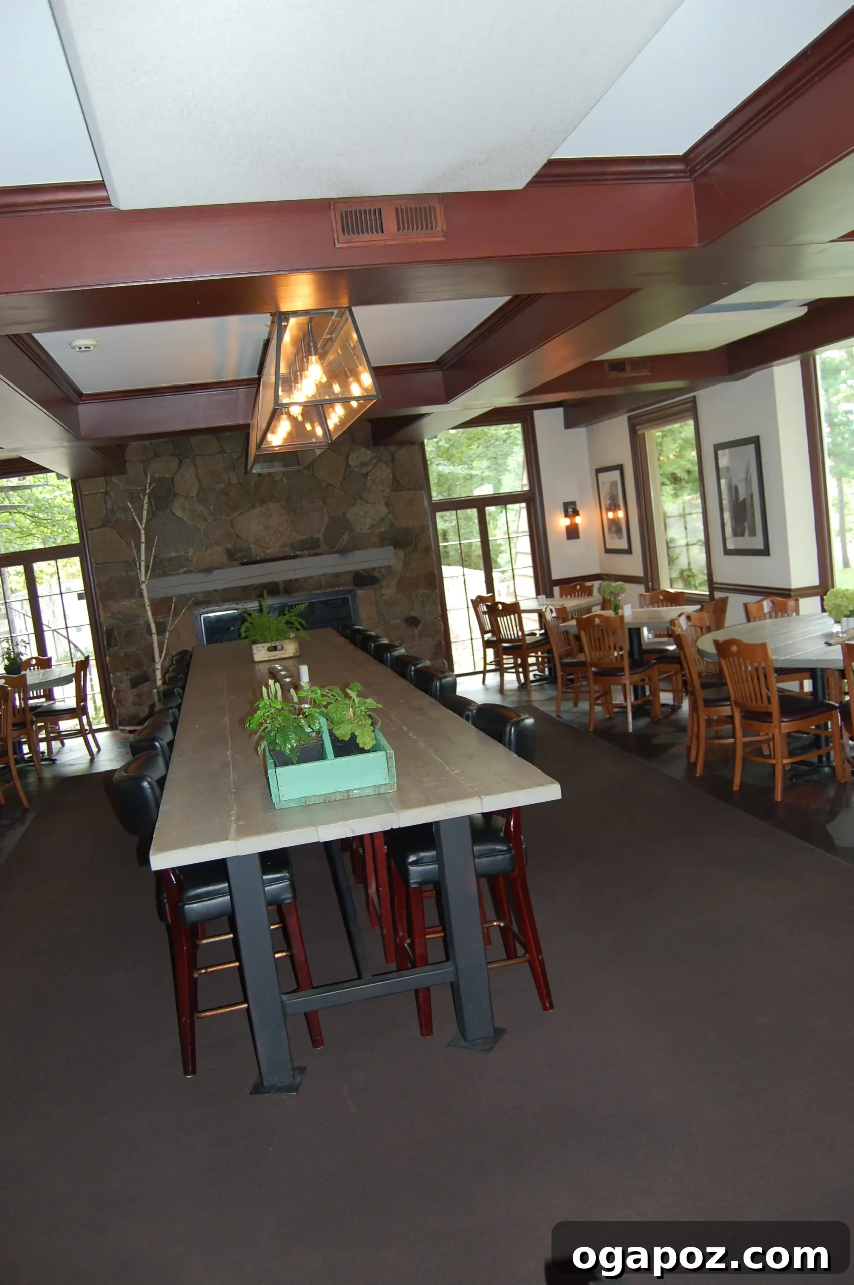 DSC_1388 Interior of Jolly Pumpkin or Mission Table restaurant