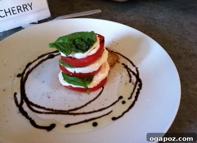 Caprese salad Fresh caprese salad