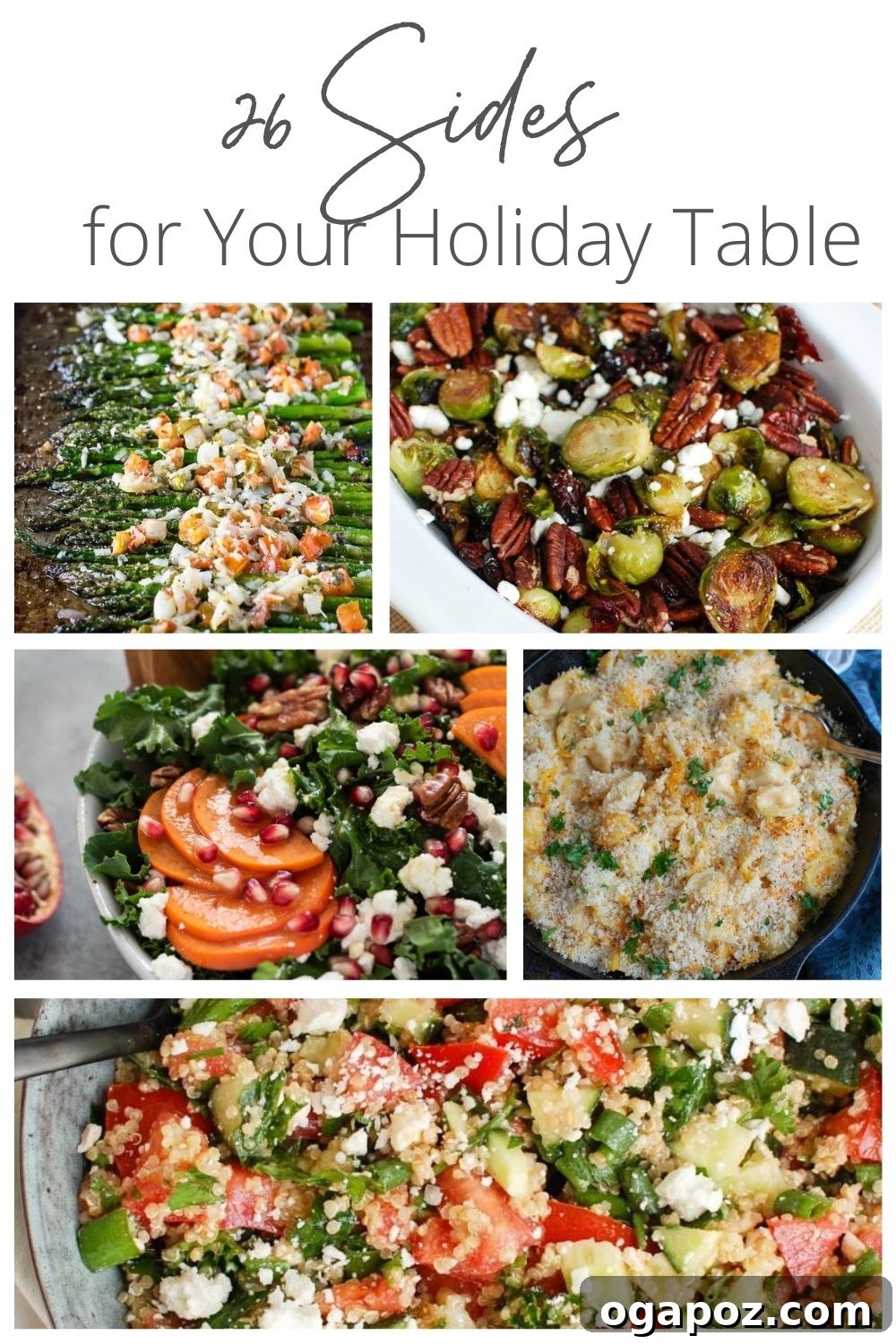 Must-Have Christmas Sides for a Festive Feast 2 26 Christmas Side Dishes You Need on Your Table with logo.
