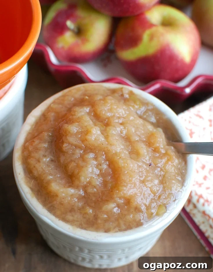 Crockpot Applesauce