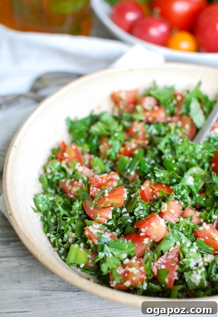 Lebanese Tabbouleh