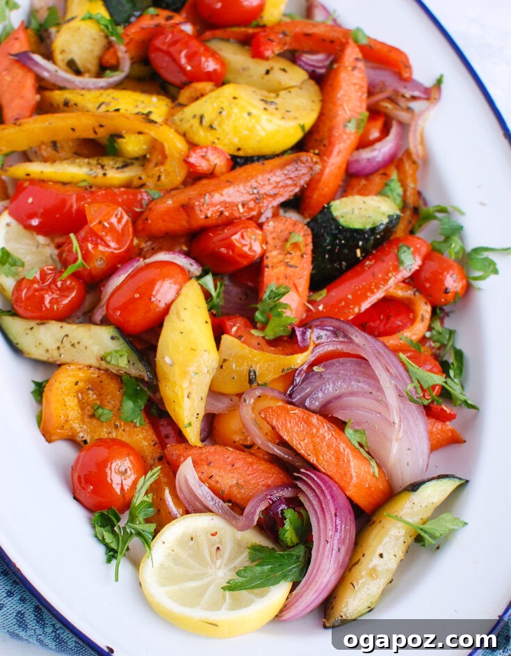 Mediterranean Roasted Vegetables