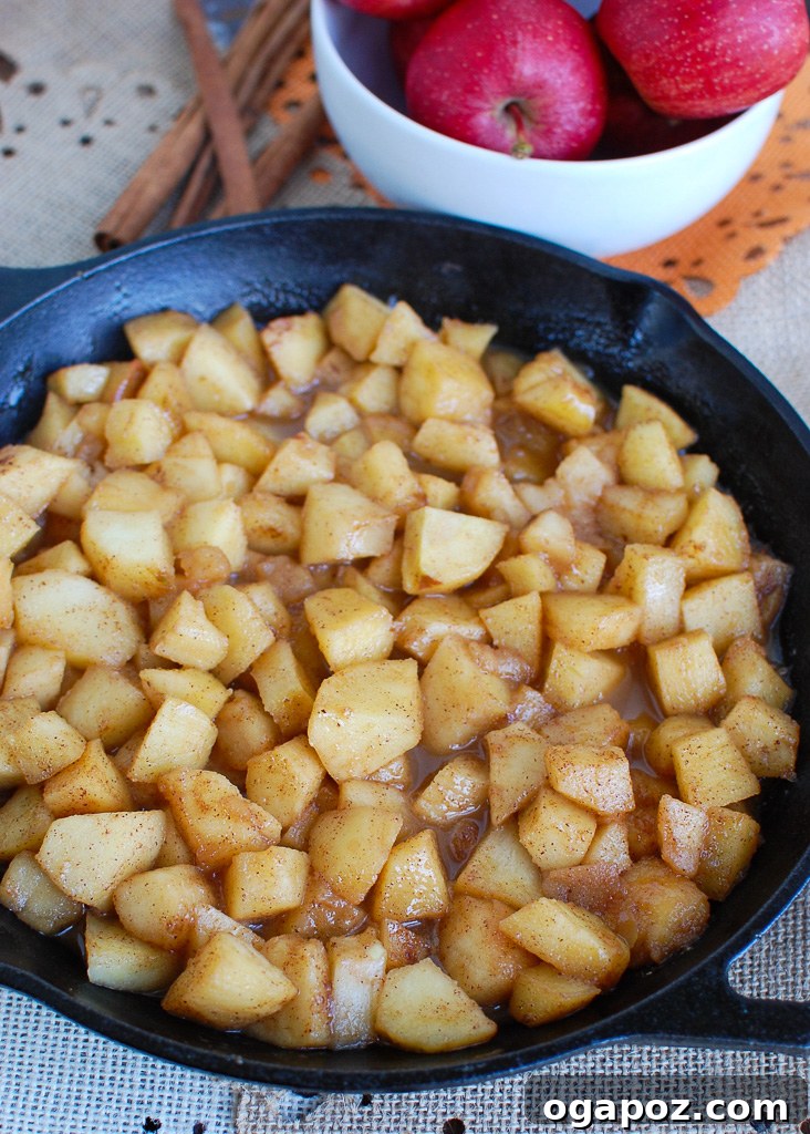 Easy Skillet Apples