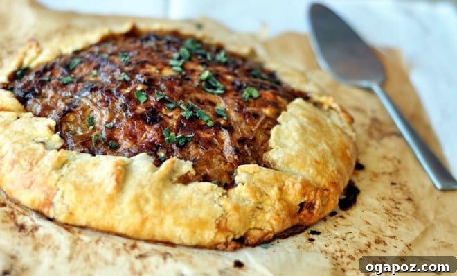 Elevate Your Easter Feast 27 Rustic Potato and Caramelized Onion Tart