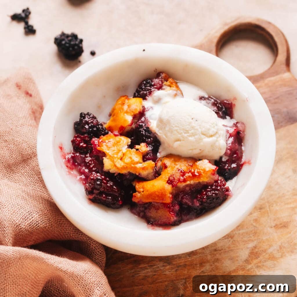 Elevate Your Easter Feast 48 Blackberry-Cobbler