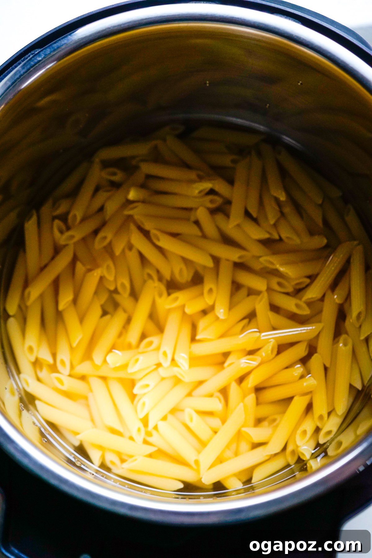 Pasta in Instant Pot before cooking